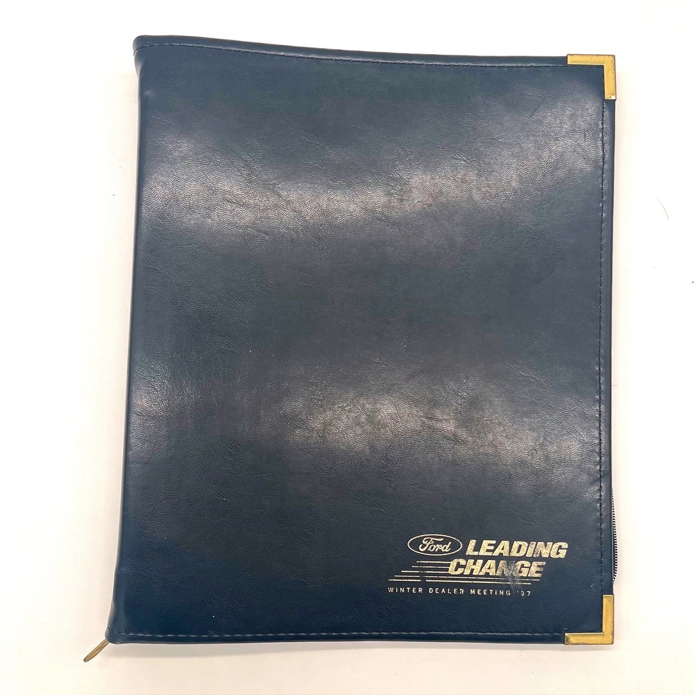 1997 Ford Dealer Meeting‎ Executive Binder "Leading Change" by Hagit USA